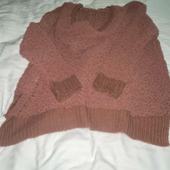 Beautiful Miracle USA, Fuzzy Mauve hoodie - Picture 5 of 5